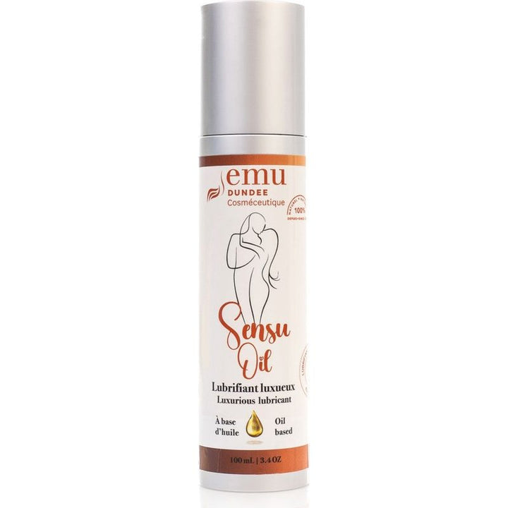 Lubrifiant comestible à l'huile d'émeu - Emu Dundee - SensuOil 100ml (3.4 oz)