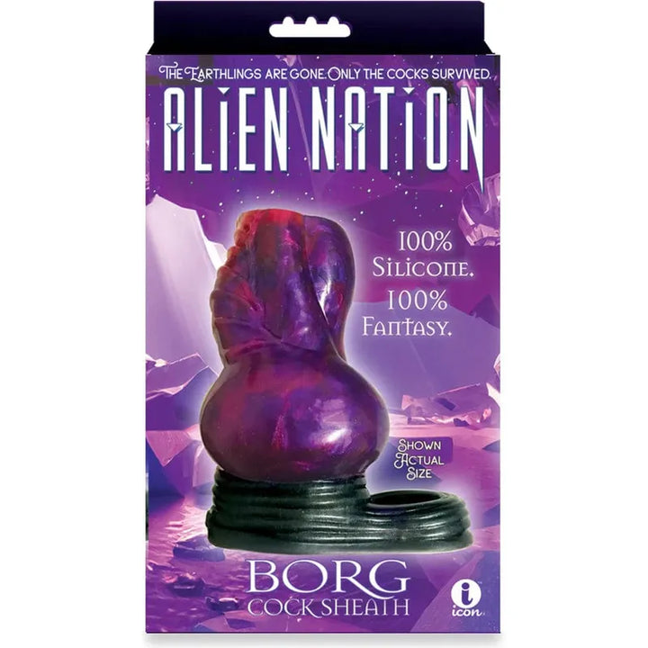 Anneau d'érection - Icon Brands - Alien Nation Borg Sheath Icon Brands Sensations plus