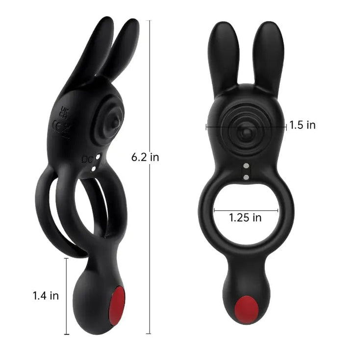 Anneau d'érection vibrant - Secwell - Rabbit Remote Control Cock Rings Sensations Plus Sensations plus