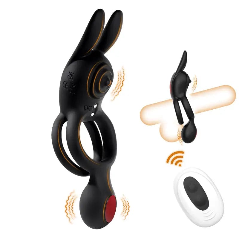 Anneau d'érection vibrant - Secwell - Rabbit Remote Control Cock Rings Sensations Plus Sensations plus