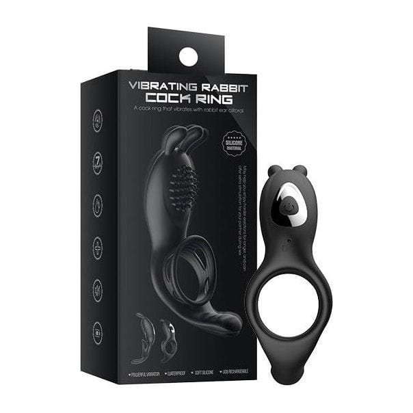 Anneau D’érection Vibrant – Secwell – Vibrating Rabbit Cock Ring Secwell Sensations plus