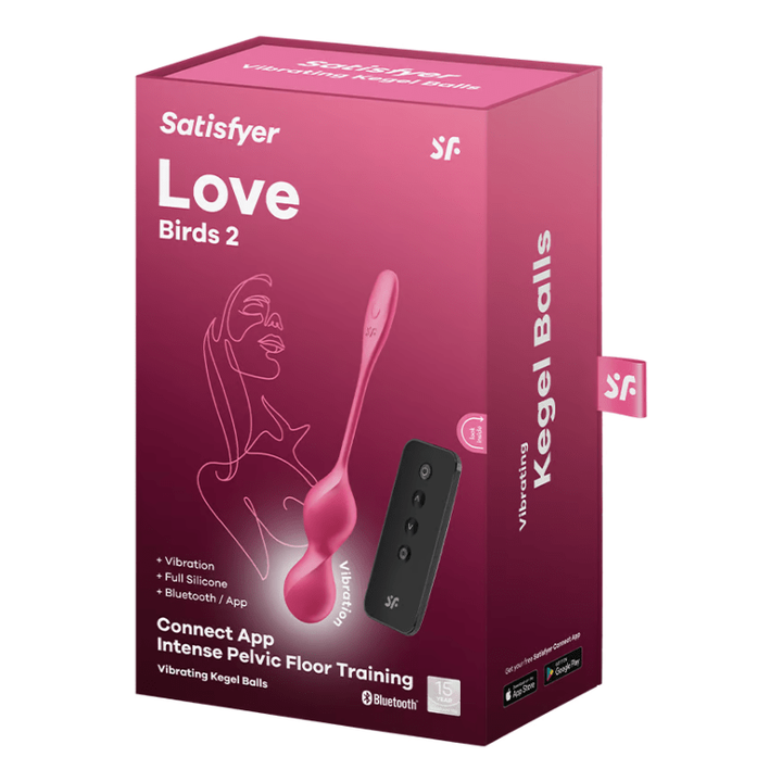 Boule Chinoise à Distance - Satisfyer - Love Birds 2 Sensations Plus Sensations plus