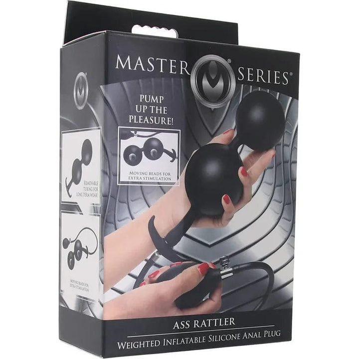 Boules Anal Gonflable - Master Series - Ass Rattler Inflatable Plug Sensations Plus Sensations plus