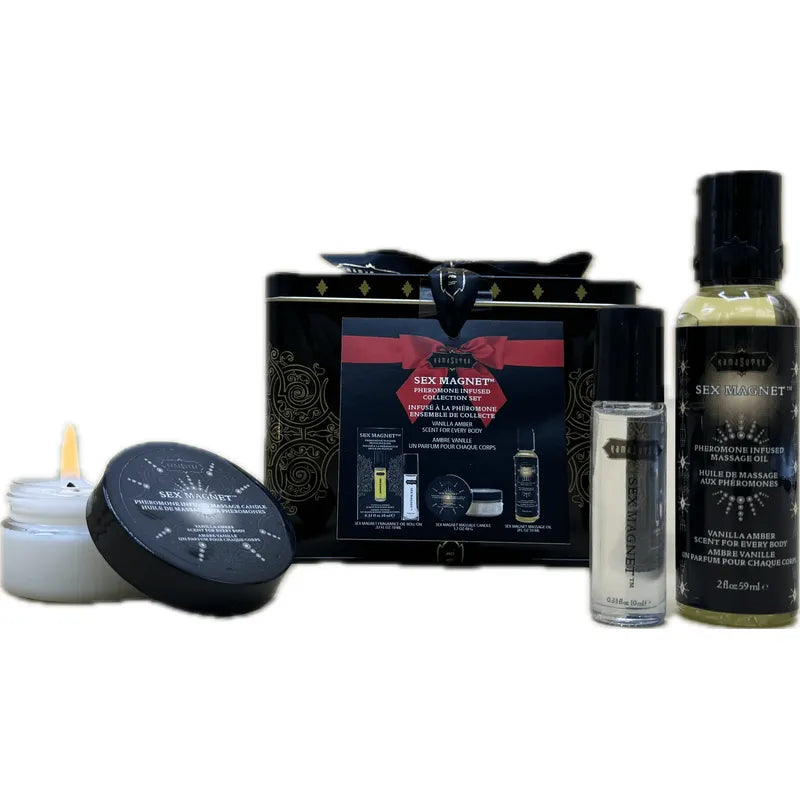 Coffret-Cadeau aux phéromones - KamaSutra - Sex Magnet Pheromone Kamasutra Sensations plus