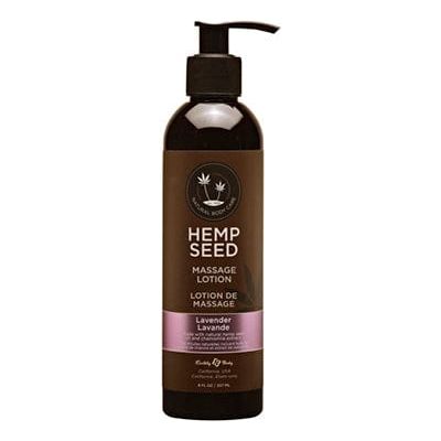 Crème de Massage - Hemp Seed - Lotion de Massage Lavande Earthly Body Sensations plus