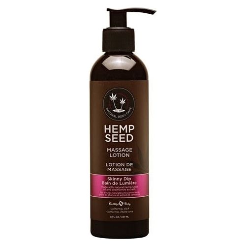 Crème de Massage - Hemp Seed - Lotion de massage Skinny Dip Earthly Body Sensations plus