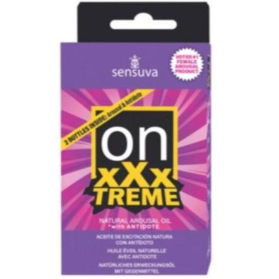 Crème Stimulants pour Clitoris - Sensuva - On xXxTreme Arousal Oil Sensuva Sensations plus