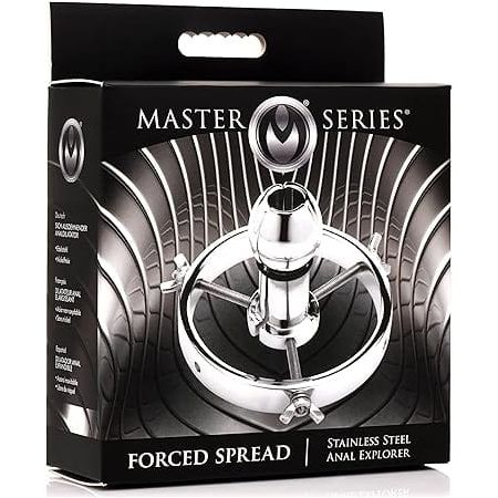 Dilatateur Anal - Master Series - Forced Spread Stainless Steel Master Series Sensations plus