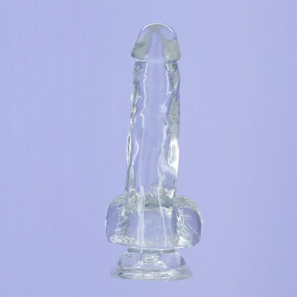 Dildo - Addiction - Crystal Addiction dildo de 8 pouces avec testicules Addiction Sensations plus