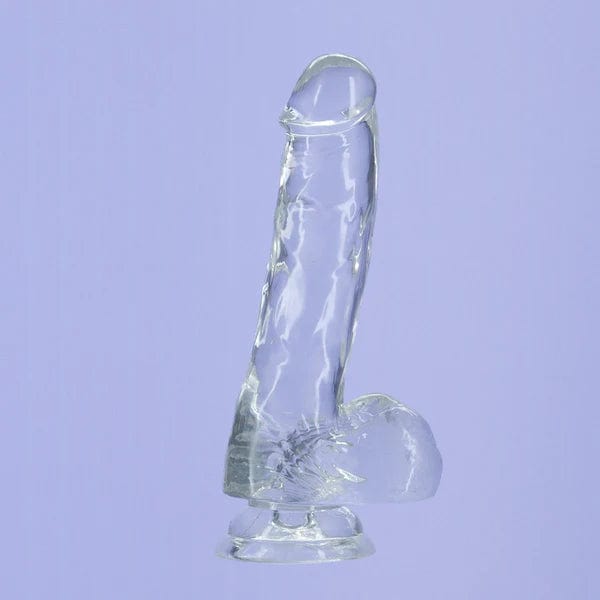 Dildo - Addiction - Crystal Addiction dildo de 8 pouces avec testicules Addiction Sensations plus