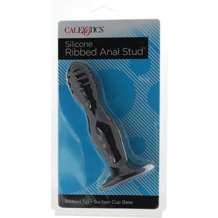 Dildo Anal - CalExotics - Silicone Ribbed Anal Stud Probe CalExotics Sensations plus