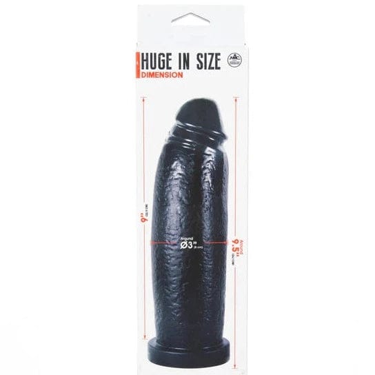 Dildo XXL - Excellent Power - Hercules Realistic Giant Dildo Noir - 9.5 Pouces Excellent Power Sensations plus