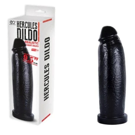 Dildo XXL - Excellent Power - Hercules Realistic Giant Dildo Noir - 9.5 Pouces Excellent Power Sensations plus