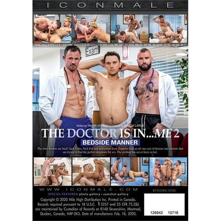 DVD - Doctor Is In... Me 2: Bedside Manner - Icon Male Icon Male Sensations plus