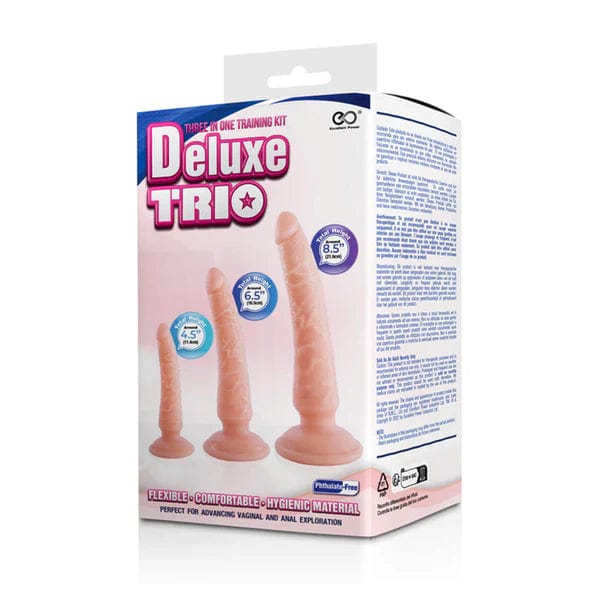 Ensemble de Dildos - Excellent Power - Deluxe Trio Three in One Training Kit Sensations Plus Sensations plus