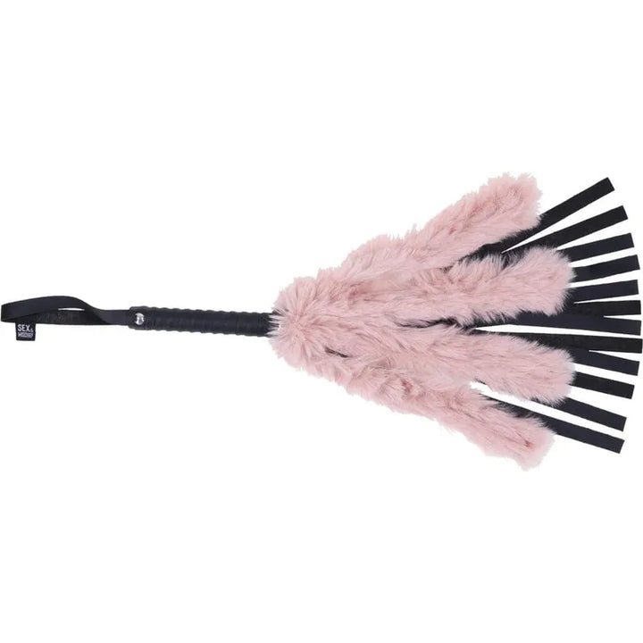 Fouet en fausse fourrure - Sportsheets - Sex & Mischief Brat Faux Fur Flogger Sportsheets Sensations plus