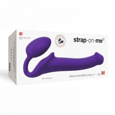 Harnais sans Ceinture - Strap-on-me - Strap-On Semi-Realiste Bendable Moyen Strap-on-me Sensations plus