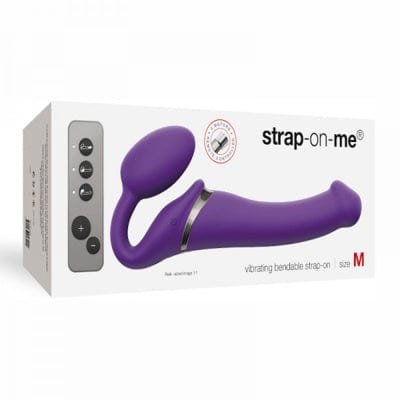 Harnais sans Ceinture - Strap-on-me - Strap-on Vibrant Télécommandé 3 Moteurs Strap-on-me Sensations plus