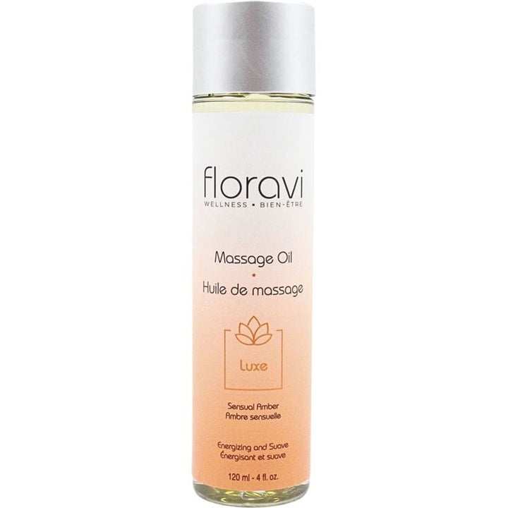 Huile de Massage Intime - Floravi - Propose en quatre fragrances Floravi Sensations plus