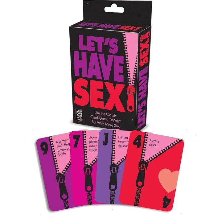 Jeu de Cartes - Little Genie - Let's Have Sex Card Game Little Genie Sensations plus