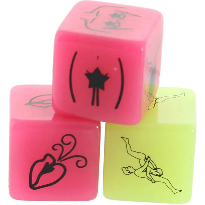 Jeu de Dés - Kheper Games - Glow in the Dark Oral Sex Dice - Bilingue Kheper Games Sensations plus