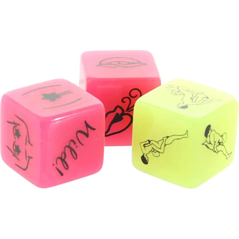 Jeu de Dés - Kheper Games - Glow in the Dark Oral Sex Dice - Bilingue Kheper Games Sensations plus