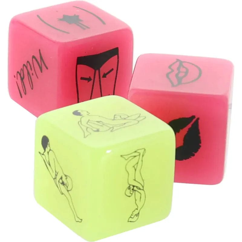 Jeu de Dés - Kheper Games - Glow in the Dark Oral Sex Dice - Bilingue Kheper Games Sensations plus