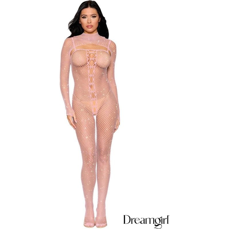 Lingerie Dreamgirl - Bodystocking avec boléro 0509 Dreamgirl Sensations plus