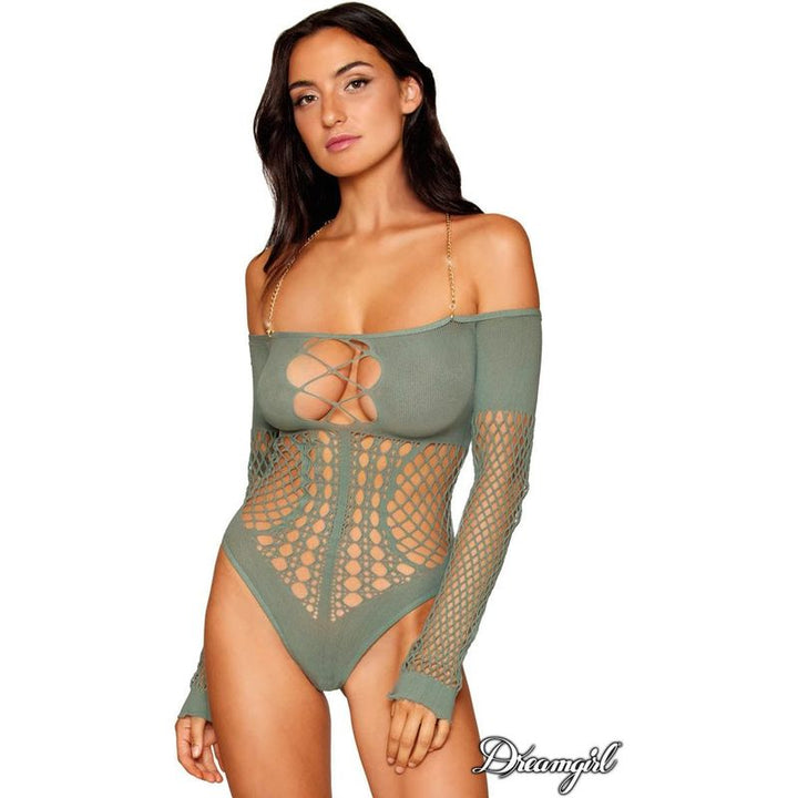 Lingerie Dreamgirl - Teddy en filet 13269 Sensations Plus Sensations plus