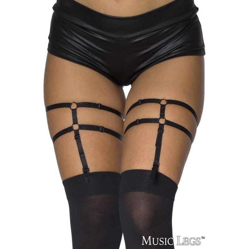 Lingerie Music Leg - Harnais de jambe double 43006 Music Legs Sensations plus