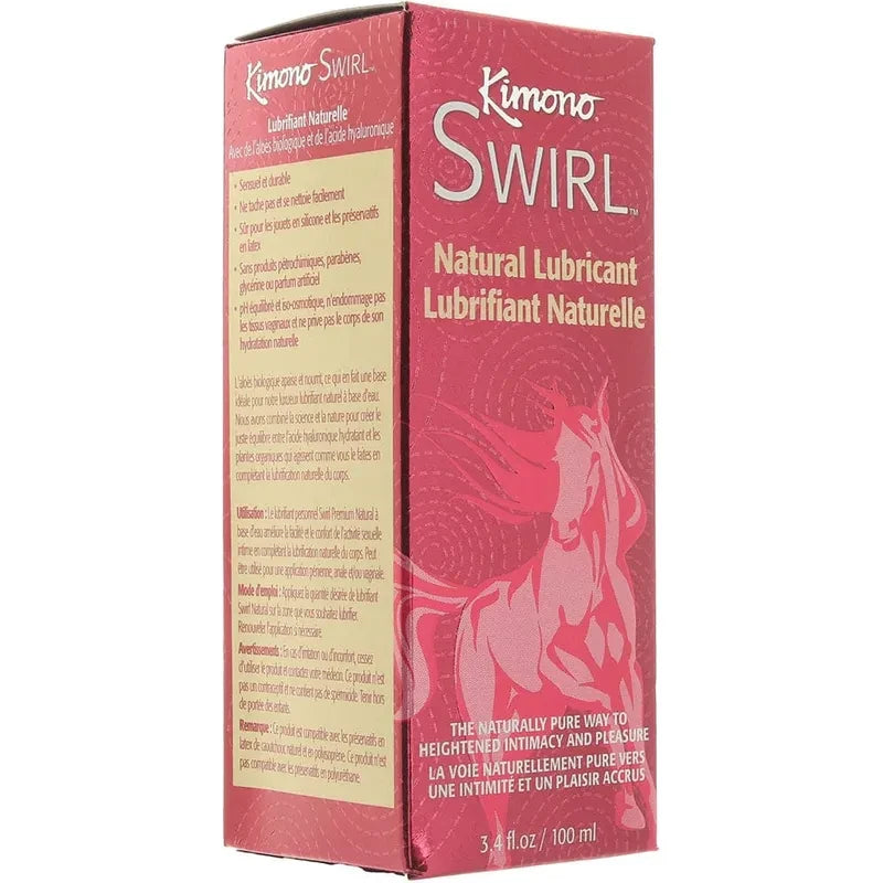 Lubrifiant à base d'eau - Kimono - Swirl Natural Lubricant Kimono Sensations plus