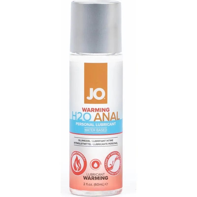 Lubrifiant Anal Chauffant  - System Jo - JO H2O Anal Warming System Jo Sensations plus