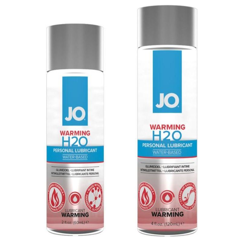 Lubrifiants intimes Chauffant - Système Jo - JO H2O Warming Systeme Jo Sensations plus