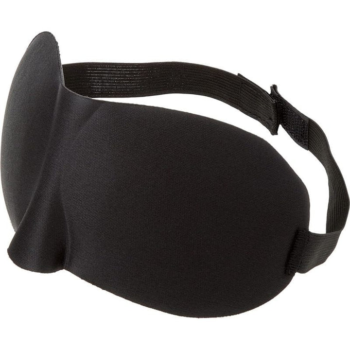 Masque pour les yeux - Ouch! B&W - Satin Curvy Eye Mask With Elastic Straps Shots America Sensations plus