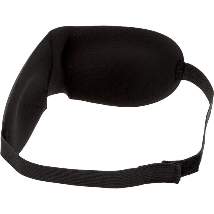 Masque pour les yeux - Ouch! B&W - Satin Curvy Eye Mask With Elastic Straps Shots America Sensations plus