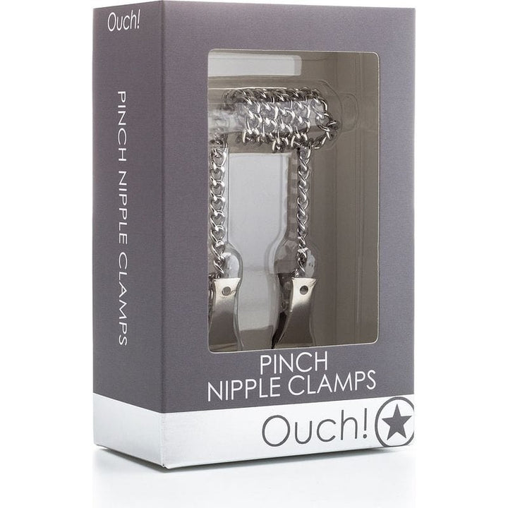 Pinces à Mamelons - Ouch! - Pinch Nipple Clamps-Metal Ouch! Sensations plus