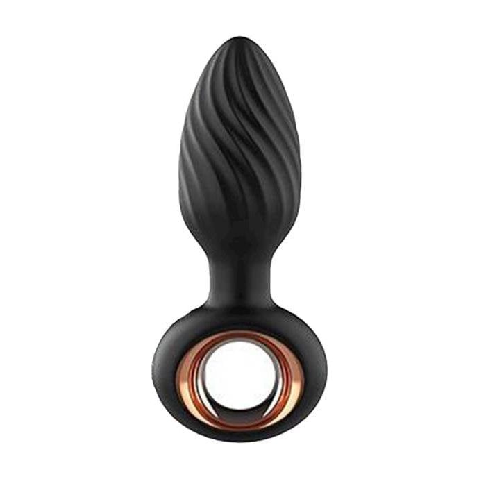 Plug Anal avec Rotation 360 - Scewell - Aisi Pull Ring Twist Anal Plug Secwell Sensations plus