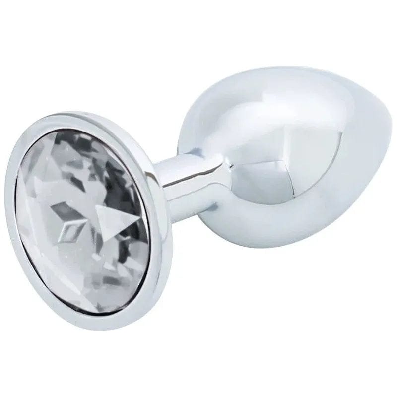 Plug anal en métal - Anal Luxure - Plug Anal Argent - Pierre Clair Adore U - Anal Luxure Sensations plus