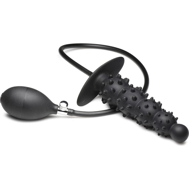 Plug Anal Gonflable - Master Series - Ass Puffer Nubbed Inflatable Anal Plug Master Series Sensations plus