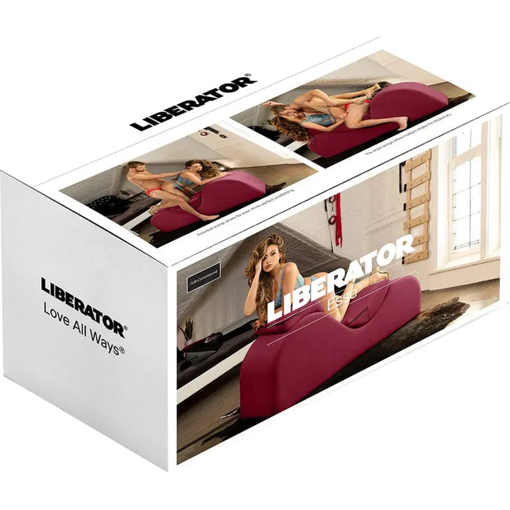 Positionneur Sexuel - Liberator - Esse Sex Lounger in Merlot Liberator Sensations plus