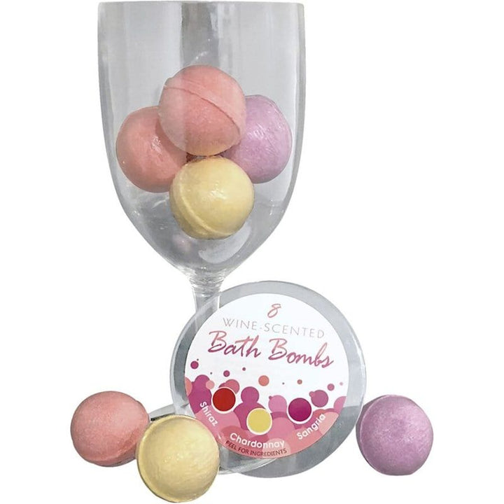 Produit de Bain - Kheper Games - Bath Bombs Wine Scented - Format de 8 Kheper Games Sensations plus