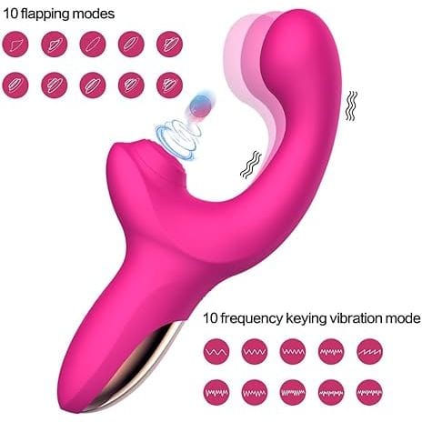 Vibrateur 3 en 1 Point G et Clitoris - Secwell - G Spot Vibrator With Tapping Secwell Sensations plus