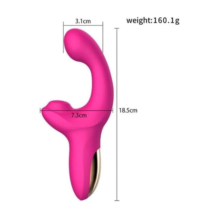 Vibrateur 3 en 1 Point G et Clitoris - Secwell - G Spot Vibrator With Tapping Secwell Sensations plus