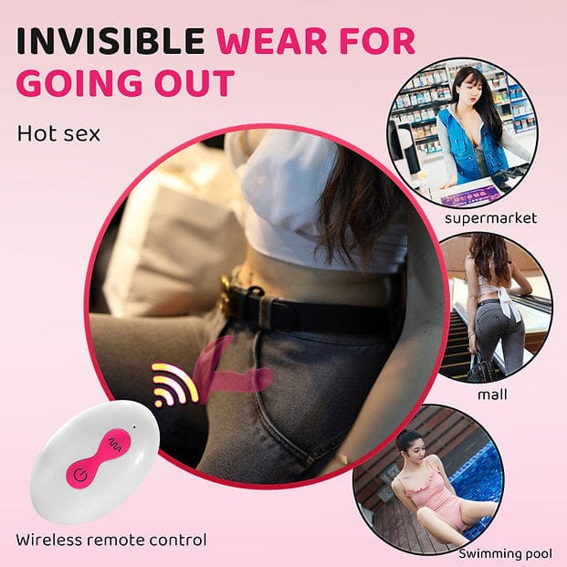 Vibrateur à Distance - Secwell - Wearable Flicking vibrator Secwell Sensations plus