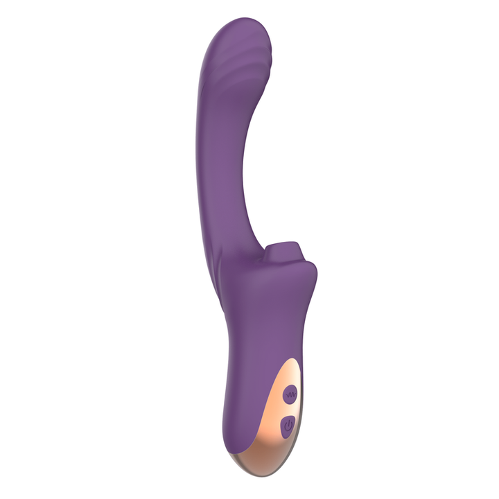 Vibrateur à Succion 2 en 1 - Secwell - Magic Wand Point G et Clitoris Secwell Sensations plus