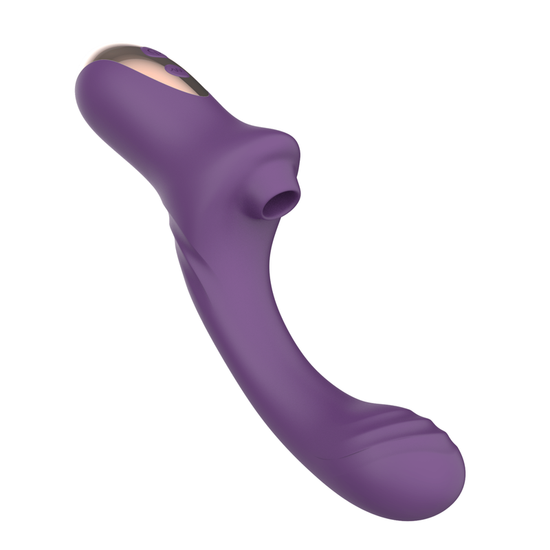 Vibrateur à Succion 2 en 1 - Secwell - Magic Wand Point G et Clitoris Secwell Sensations plus