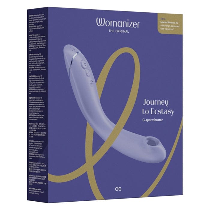 Vibrateur à Succion et Point G - Womanizer - OG point G Womanizer Sensations plus