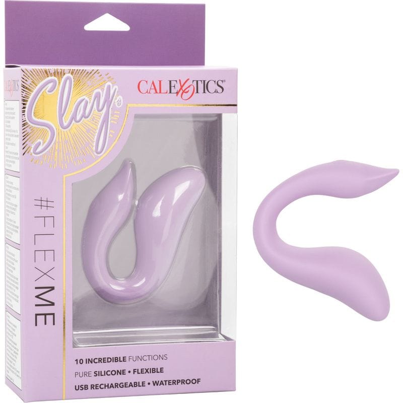 Vibrateur Point G et Clitoris - CalExotics - Slay #FlexMe Massager CalExotics Sensations plus