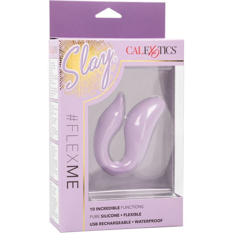 Vibrateur Point G et Clitoris - CalExotics - Slay #FlexMe Massager CalExotics Sensations plus