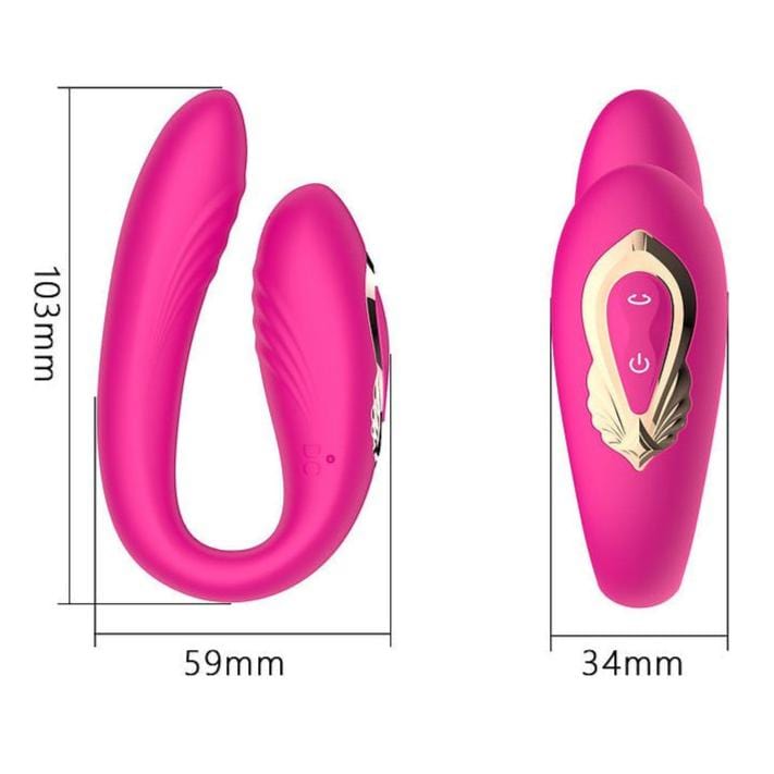 Vibrateur pour Couple avec Rotation - Secwell - Rotation Couple toys Vibrator Secwell Sensations plus